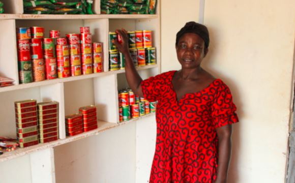 Tiwaah Sets Up a Provisions Shop in her Vicinity