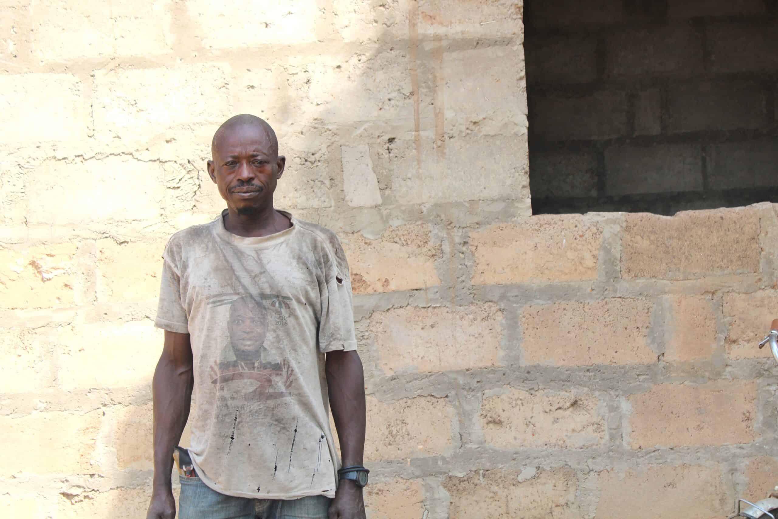 Sulemana, farmer in Kogri, Upper West Region, Ghana